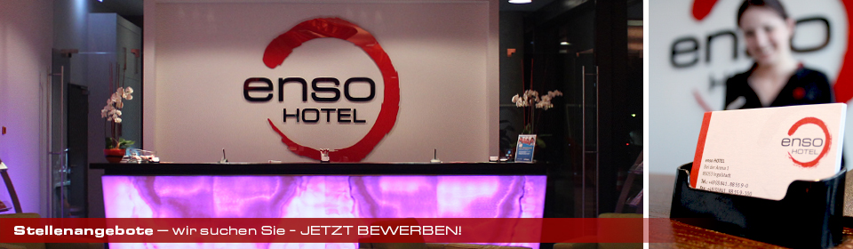 Stellenangebote im enso Hotel Ingolstadt Stellenangebote im enso Hotel Ingolstadt